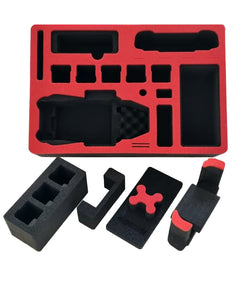 MC-CASES DJI Mavic 3 PRO inserto in schiuma adatto alla nostra custodia o allo zaino - pezzo di ricambio