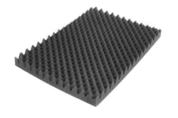 2x schiuma a pelo, schiuma acustica, schiuma acustica, isolamento (500 mm x 350 mm x 50 mm)