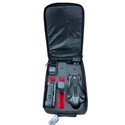 MC-CASES MC-CASES® DJI Mavic 4 Pro Rucksack – Explorer Edition | Ultraleichter Handgepäck-Rucksack mit passgenauer Schaumstoffeinlage für Fly More & Creators Combo | Kabinengröße, wasserabweisend, Made in Germany 1 Stück